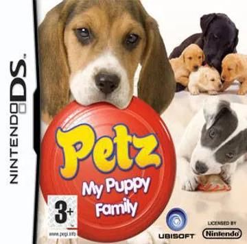 Petz - My Puppy Family (Europe) (En,Fr,De,Es,It,Nl,Sv,No,Da) box cover front